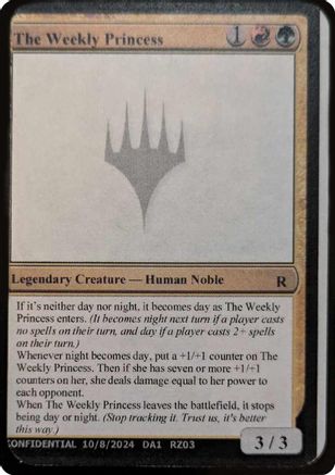 The Weekly Princess [Mystery Booster 2 Playtest Cards]-1