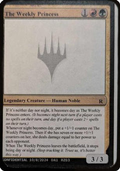 The Weekly Princess [Mystery Booster 2 Playtest Cards]-1