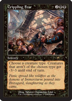 Crippling Fear (Retro Frame) [Wizards Play Network 2024]-1