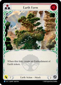 Earth Form (Red) [AJV009] (Armory Deck: Jarl Vetreidi)-1