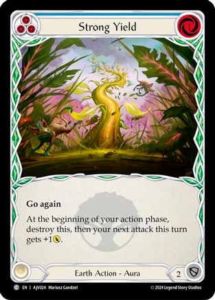 Strong Yield (Blue) [AJC024] (Armory Deck: Jarl Vetreidi)-1