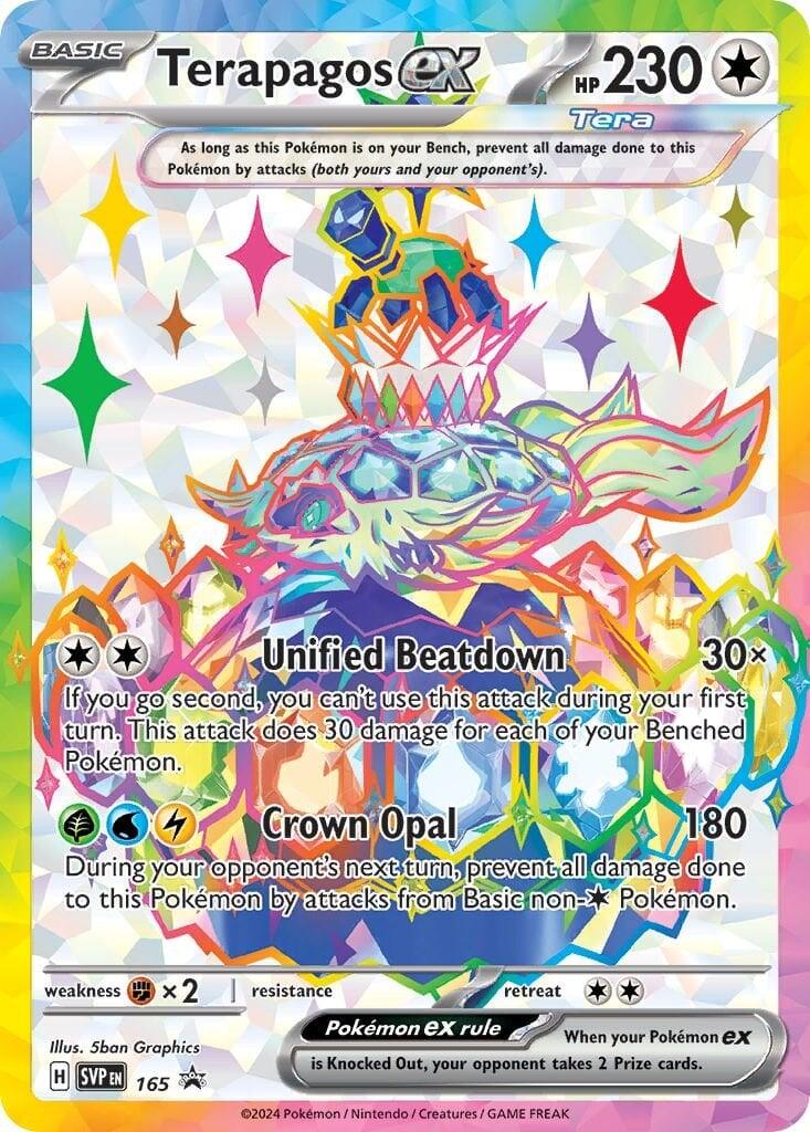 Terapagos ex (165) [Scarlet & Violet: Black Star Promos]-1