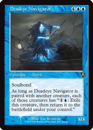 Deadeye Navigator (Retro Frame) [Innistrad Remastered Promos]-1