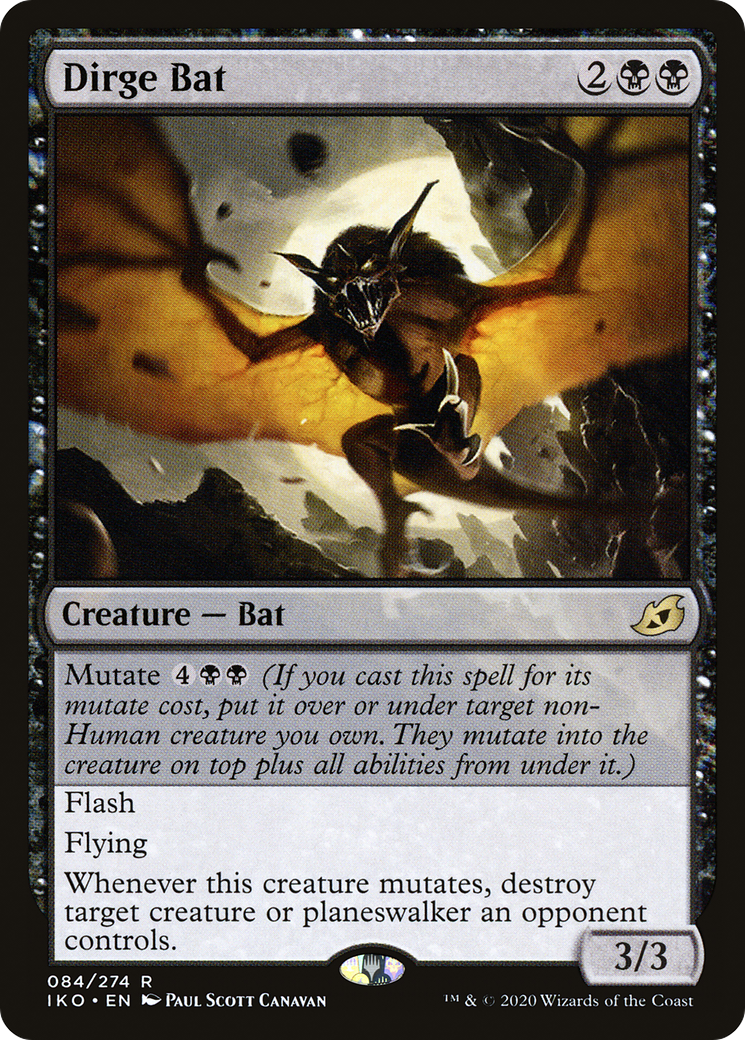 Dirge Bat [Ikoria: Lair of Behemoths]-1