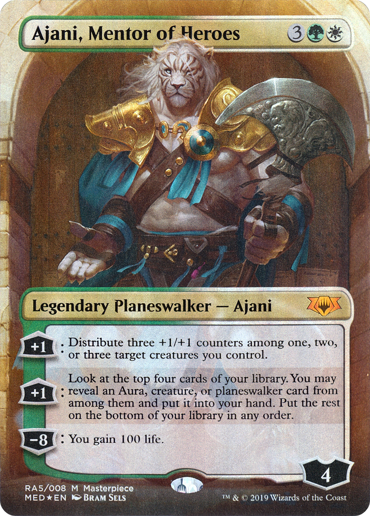 Ajani, Mentor of Heroes [Mythic Edition]-1