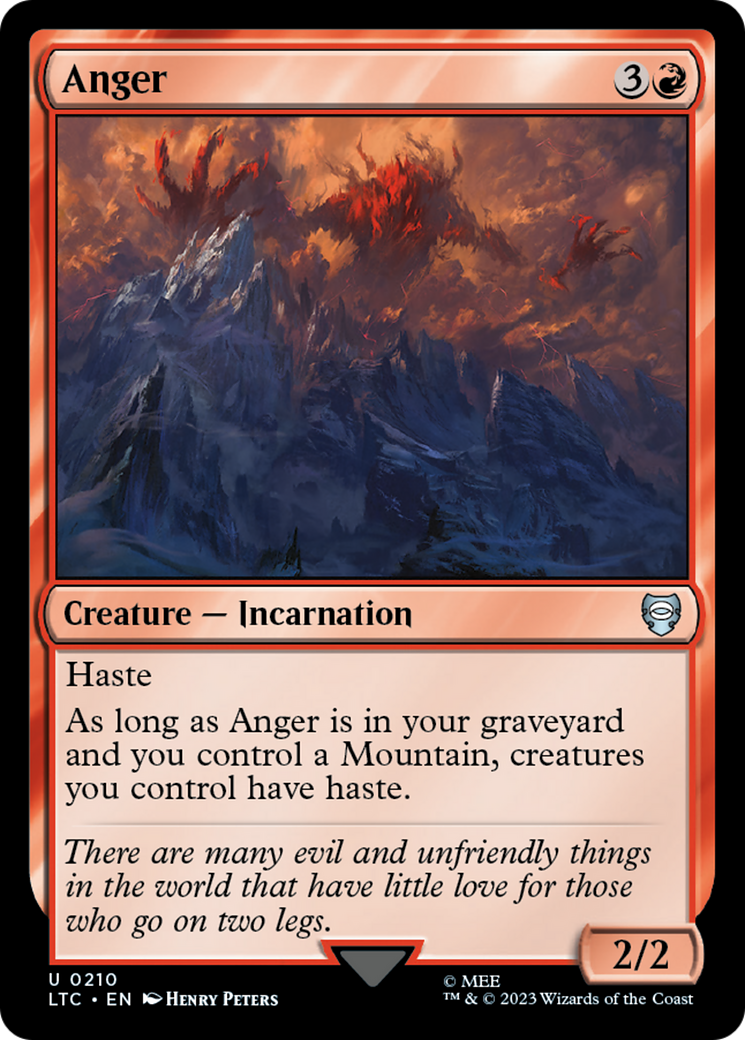 Anger [The Lord of the Rings: Tales of Middle-Earth Commander]-1