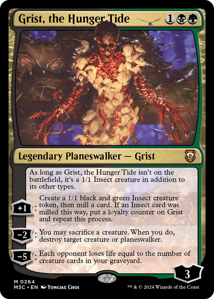 Grist, the Hunger Tide [Modern Horizons 3 Commander]-1