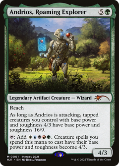 Andrios, Roaming Explorer (PH21-001) - 2021 Heroes of the Realm-1