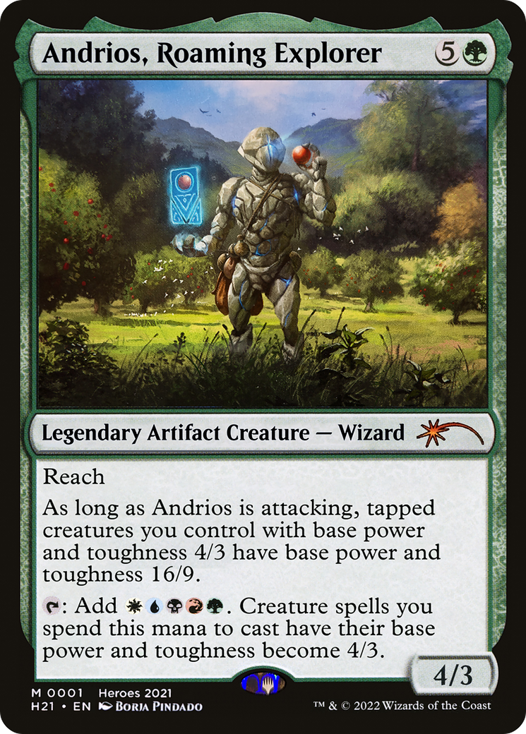 Andrios, Roaming Explorer (PH21-001) - 2021 Heroes of the Realm-1