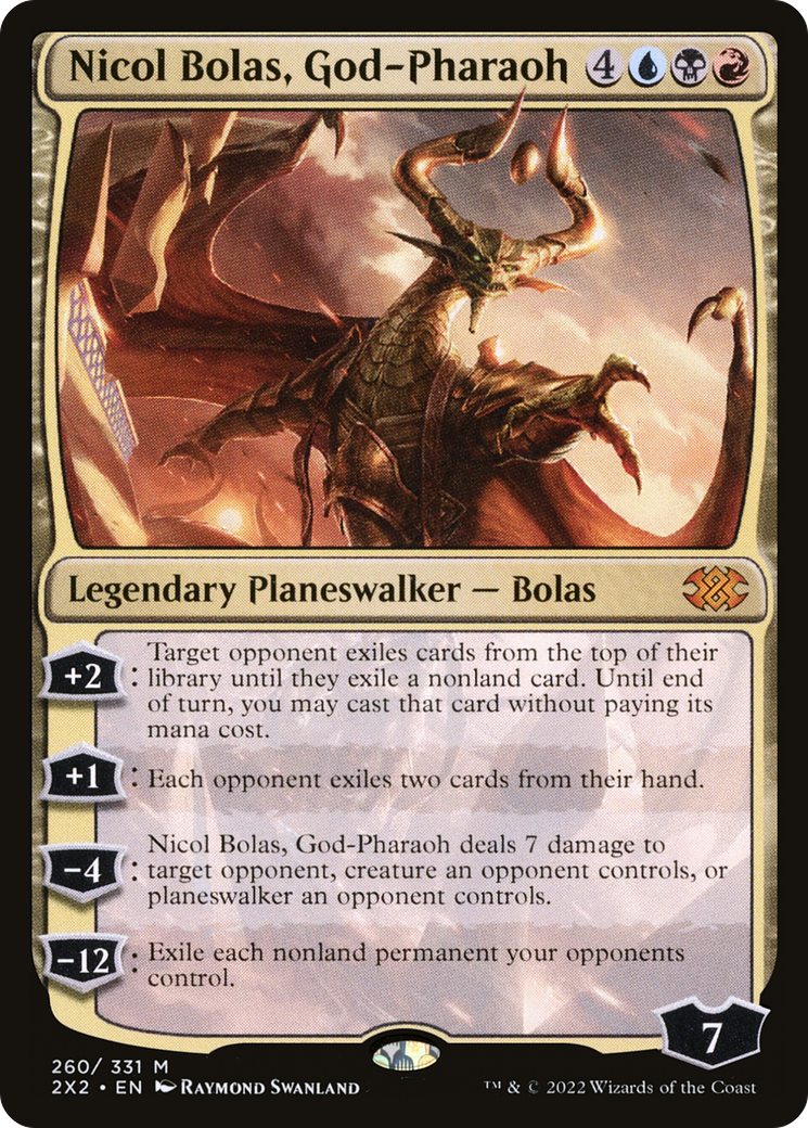 Nicol Bolas, God-Pharaoh [Double Masters 2022]-1