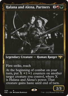 Halana and Alena, Partners [Innistrad: Double Feature]-1
