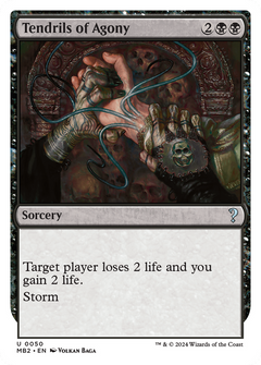 Tendrils of Agony (White Border) [Mystery Booster 2]-1