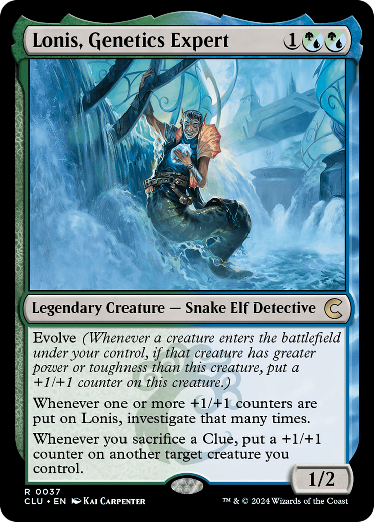 Lonis, Genetics Expert [Ravnica: Clue Edition]-1