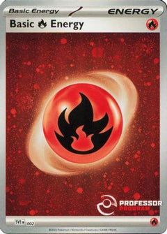 Fire Energy (2023) 002  - Holofoil Professor Program Promos - Promo-1