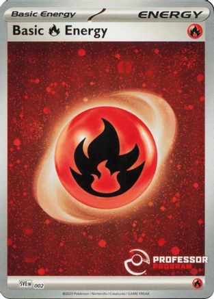 Fire Energy (2023) 002  - Holofoil Professor Program Promos - Promo-1