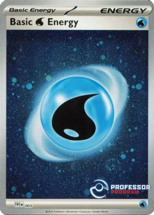 Water Energy (2023) 003  - Holofoil Professor Program Promos - Promo-1