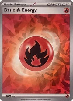 Basic Fire Energy (010) (Cracked Ice Holo) [Scarlet & Violet: Stellar Crown]-1