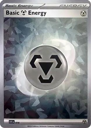 Basic Metal Energy (016) (Cracked Ice Holo) [Scarlet & Violet: Stellar Crown]-1