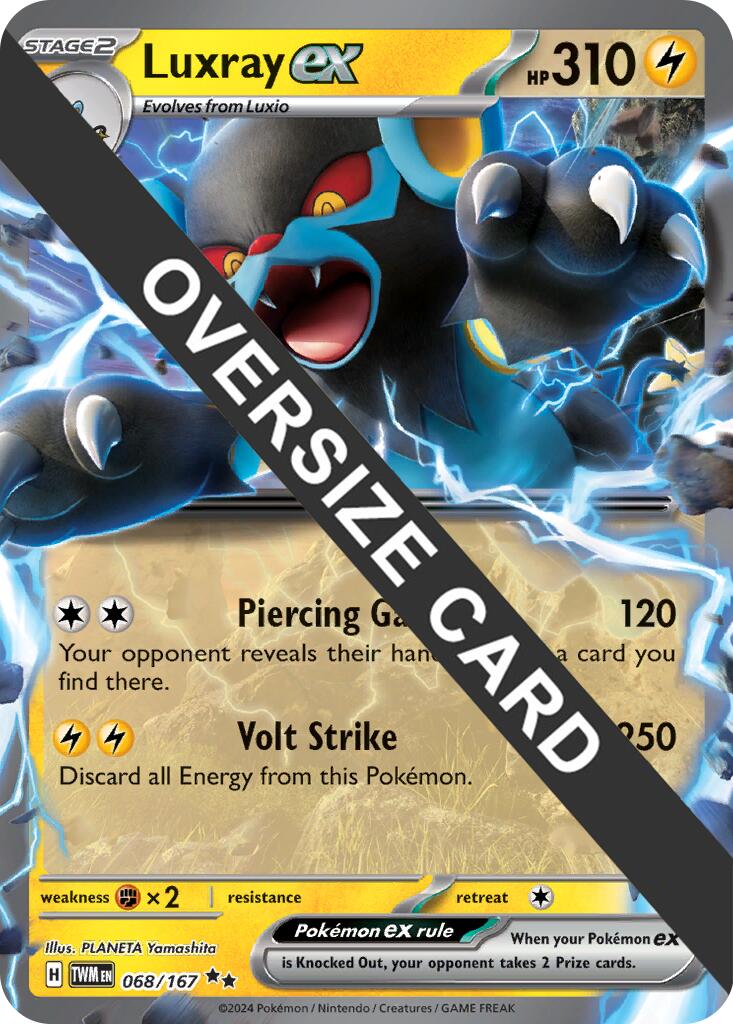 Luxray ex (068/167) (Jumbo Card) [Miscellaneous Cards]-1