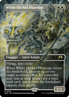 White Orchid Phantom (Borderless) [Modern Horizons 3]-1