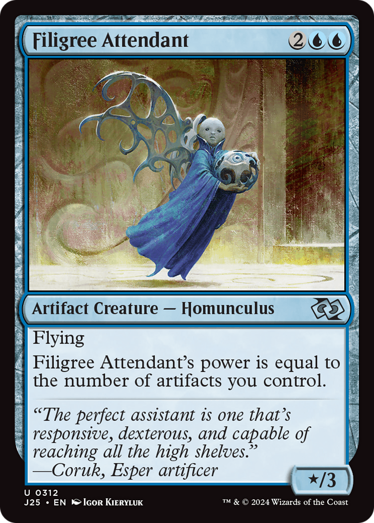 Filigree Attendant [Foundations Jumpstart]-1