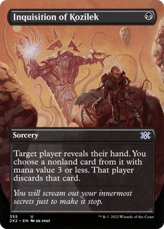 Inquisition of Kozilek (Borderless Alternate Art) [Double Masters 2022]-1