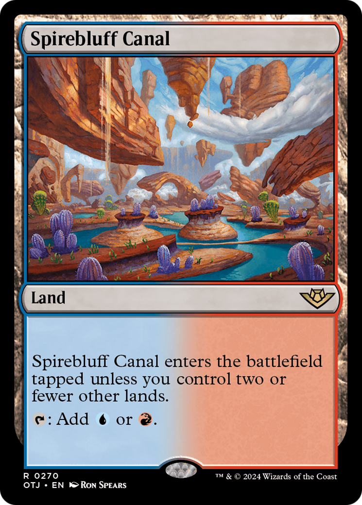 Spirebluff Canal [Outlaws of Thunder Junction]-1