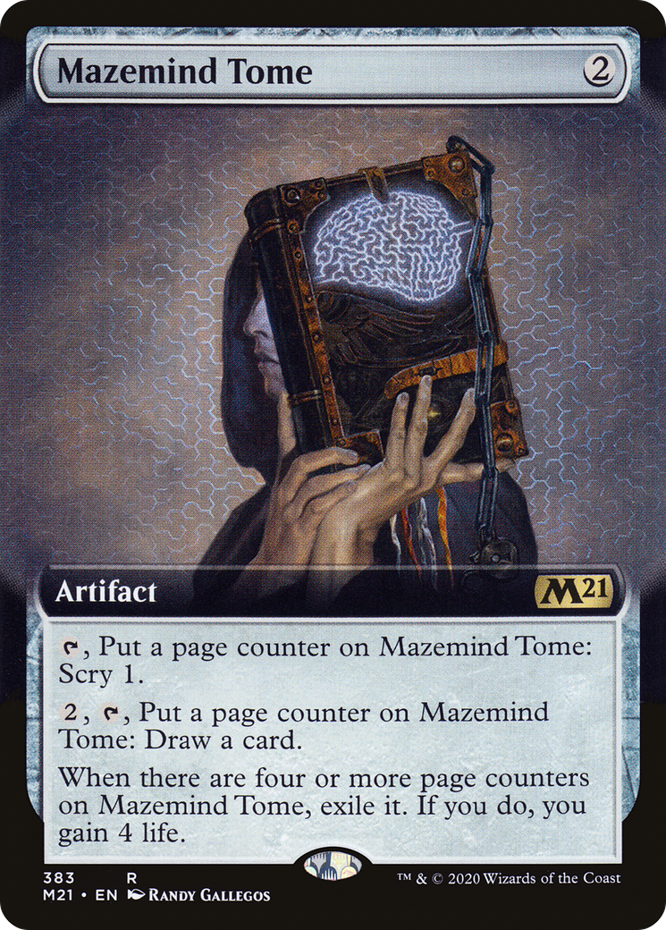 Mazemind Tome (Extended Art) [Core Set 2021]-1