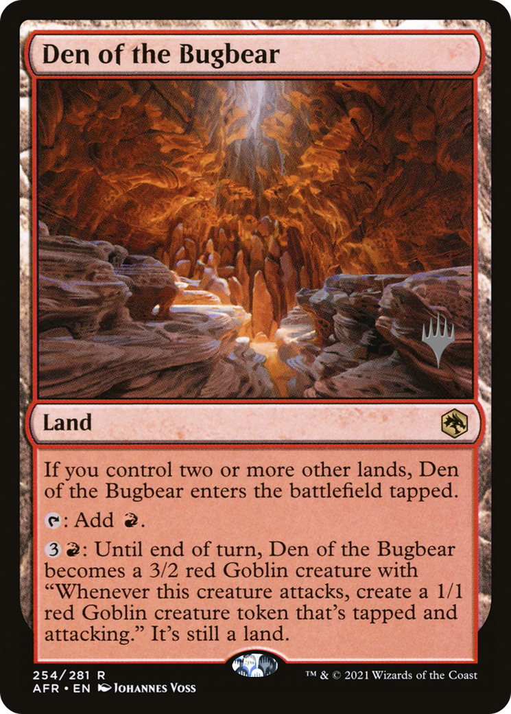 Den of the Bugbear (Promo Pack) [Dungeons & Dragons: Adventures in the Forgotten Realms Promos]-1