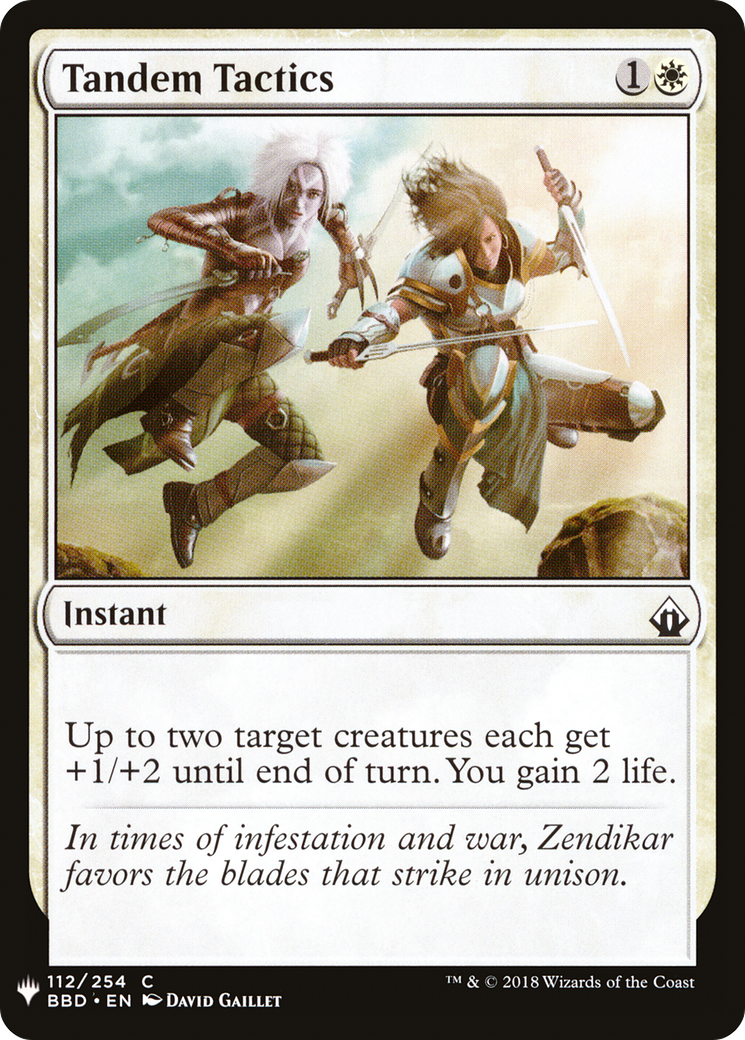 Tandem Tactics [Mystery Booster]-1