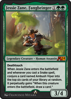 Jessie Zane, Fangbringer (YOTJ-017) - Alchemy: Outlaws of Thunder Junction-1