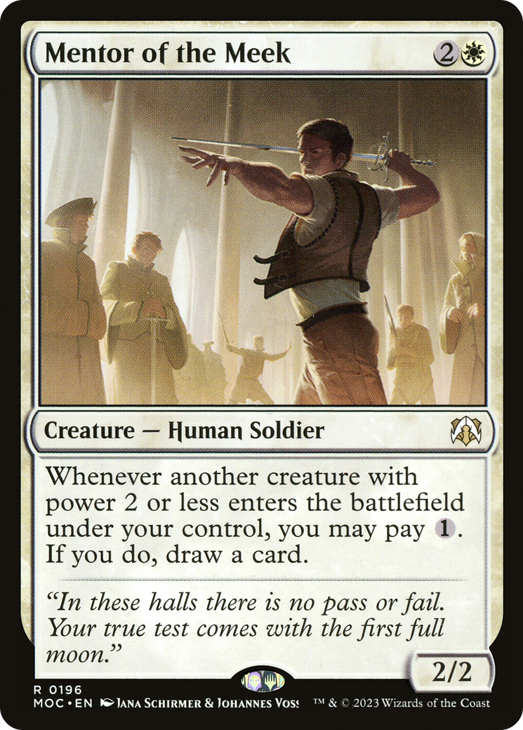 Mentor of the Meek [March of the Machine Commander]-1