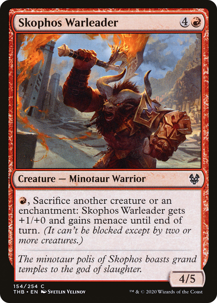 Skophos Warleader [Theros Beyond Death]-1