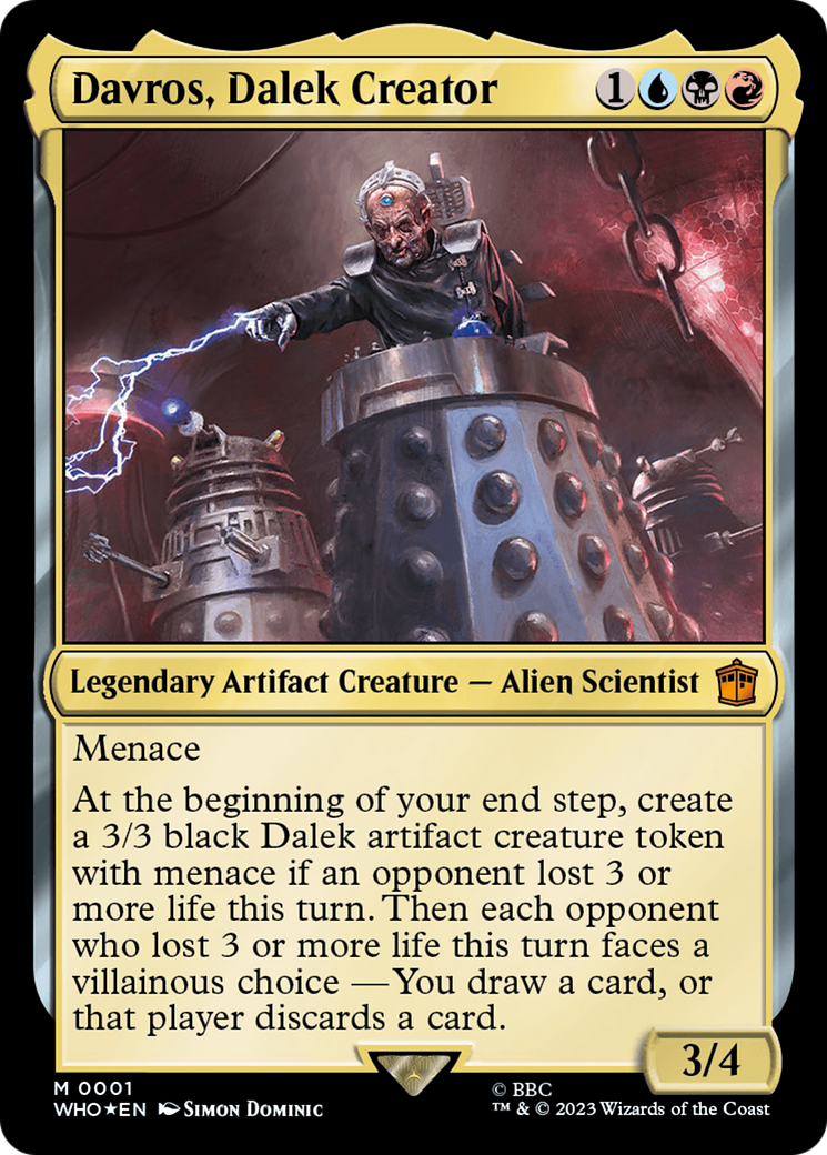 Davros, Dalek Creator [Doctor Who]-1