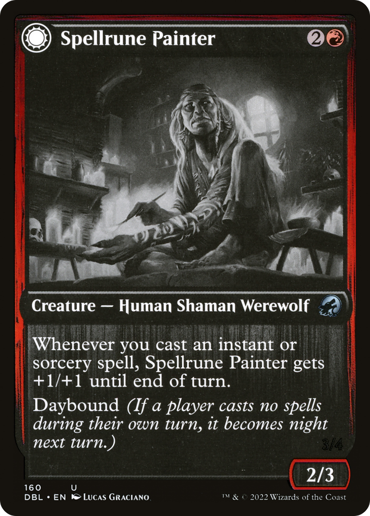 Spellrune Painter // Spellrune Howler [Innistrad: Double Feature]-3