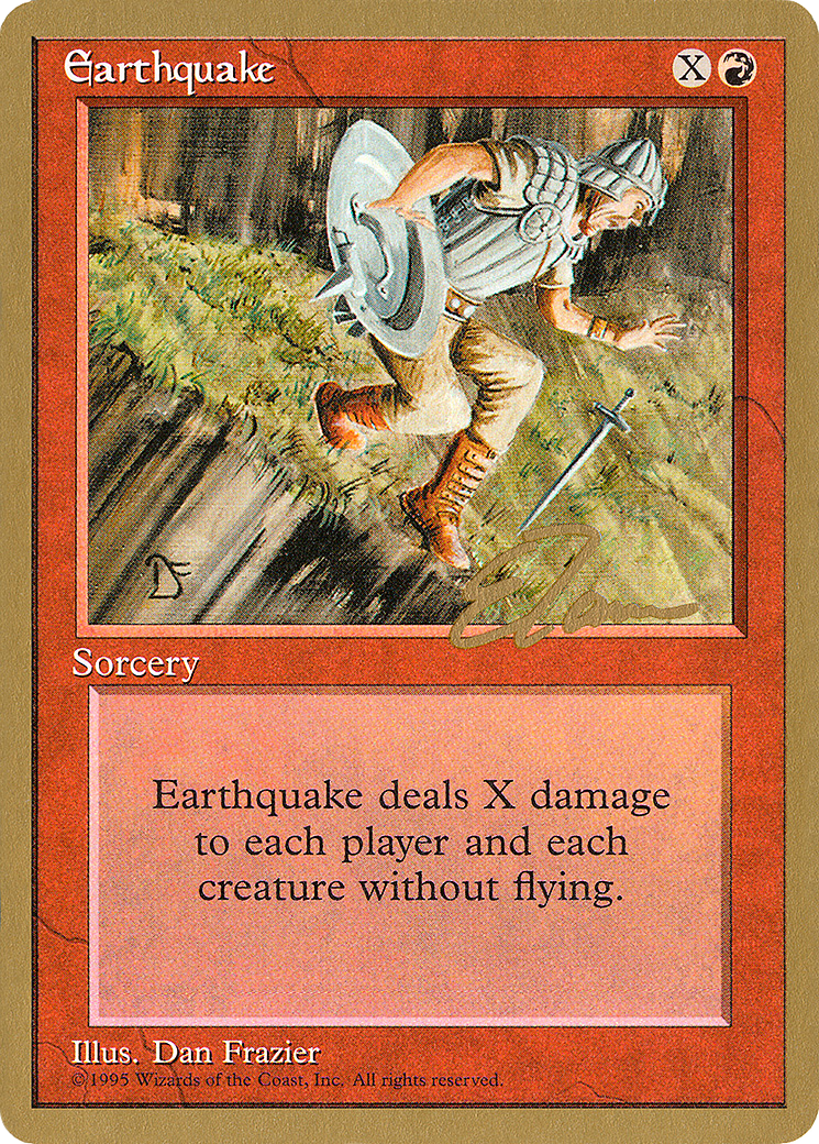 Earthquake (Eric Tam) [Pro Tour Collector Set]-1