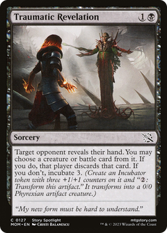 Traumatic Revelation (MOM-127) - March of the Machine Foil-1