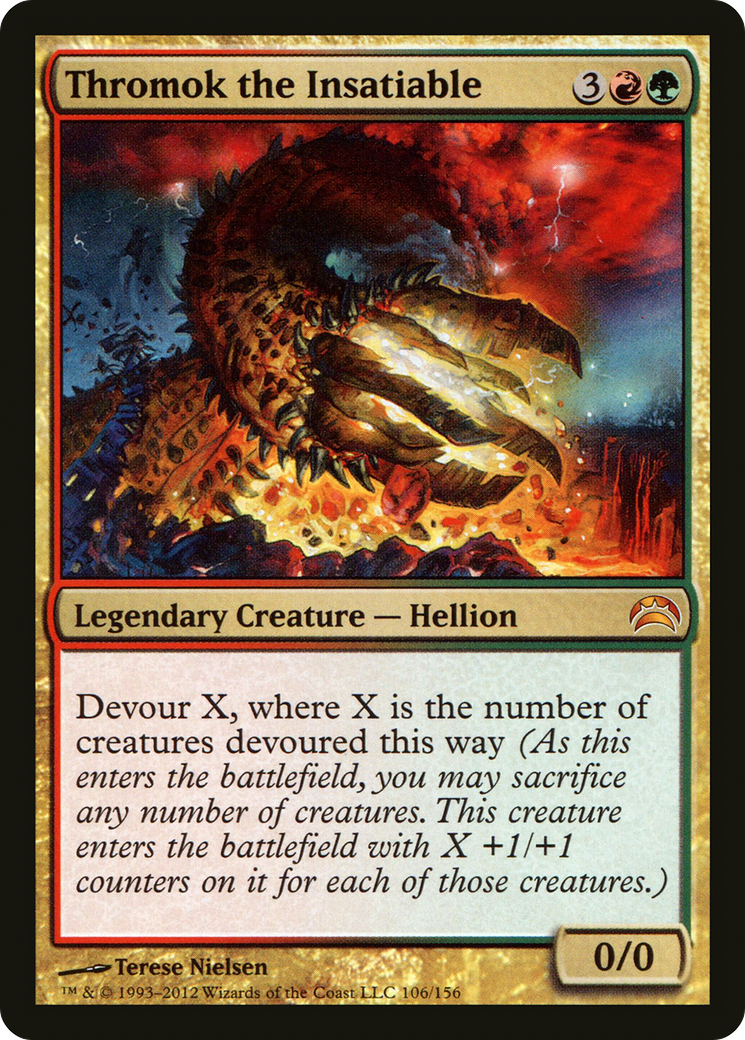 Thromok the Insatiable (PC2-106) - Planechase 2012 Foil-1