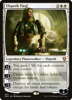 Elspeth Tirel [Phyrexia: All Will Be One Commander]-1