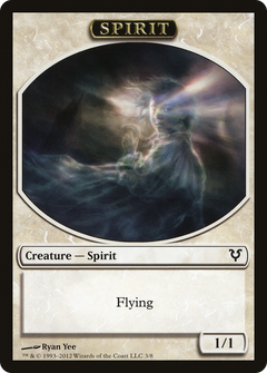 Spirit Token (3/8) [Avacyn Restored Tokens]-1
