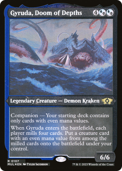 Gyruda, Doom of Depths (Foil Etched) [Multiverse Legends]-1