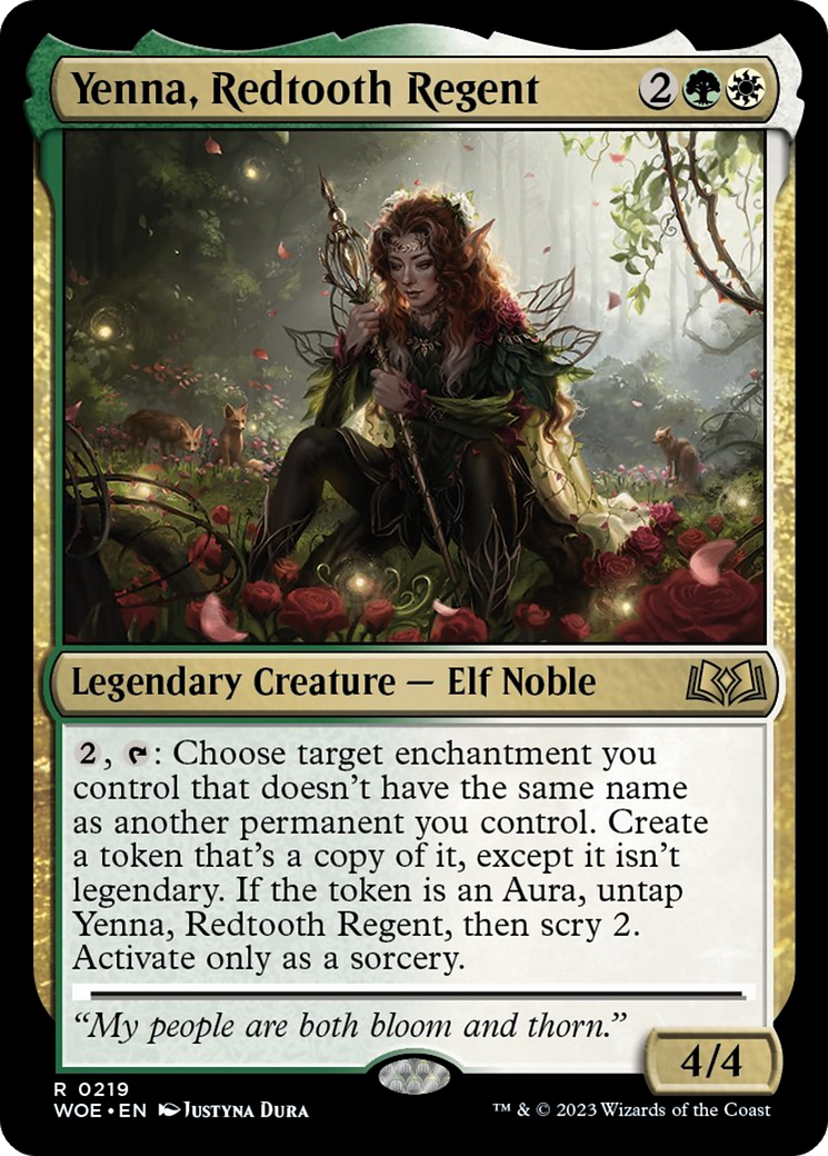 Yenna, Redtooth Regent [Wilds of Eldraine]-1