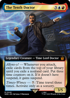 The Tenth Doctor (Extended Art) (WHO-446) - Doctor Who: (Extended Art)-1