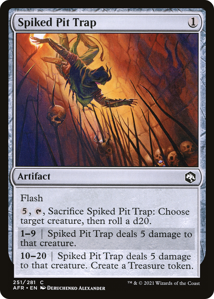 Spiked Pit Trap [Dungeons & Dragons: Adventures in the Forgotten Realms]-1