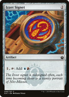 Izzet Signet [Guilds of Ravnica Guild Kit]-1