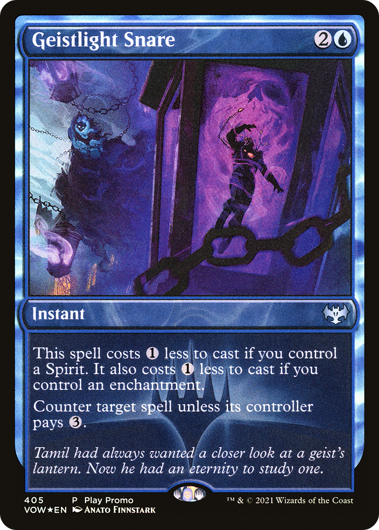 Geistlight Snare (Play Promo) [Innistrad: Crimson Vow]-1