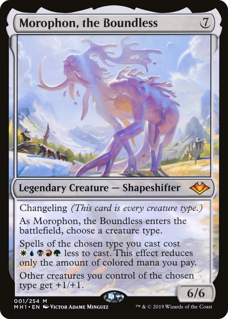 Morophon, the Boundless (Promo Pack) [Modern Horizons Promos]-1