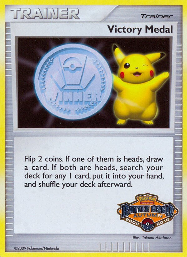 Victory Medal (2009-2010) (Battle Road Autumn) [League & Championship Cards]-1