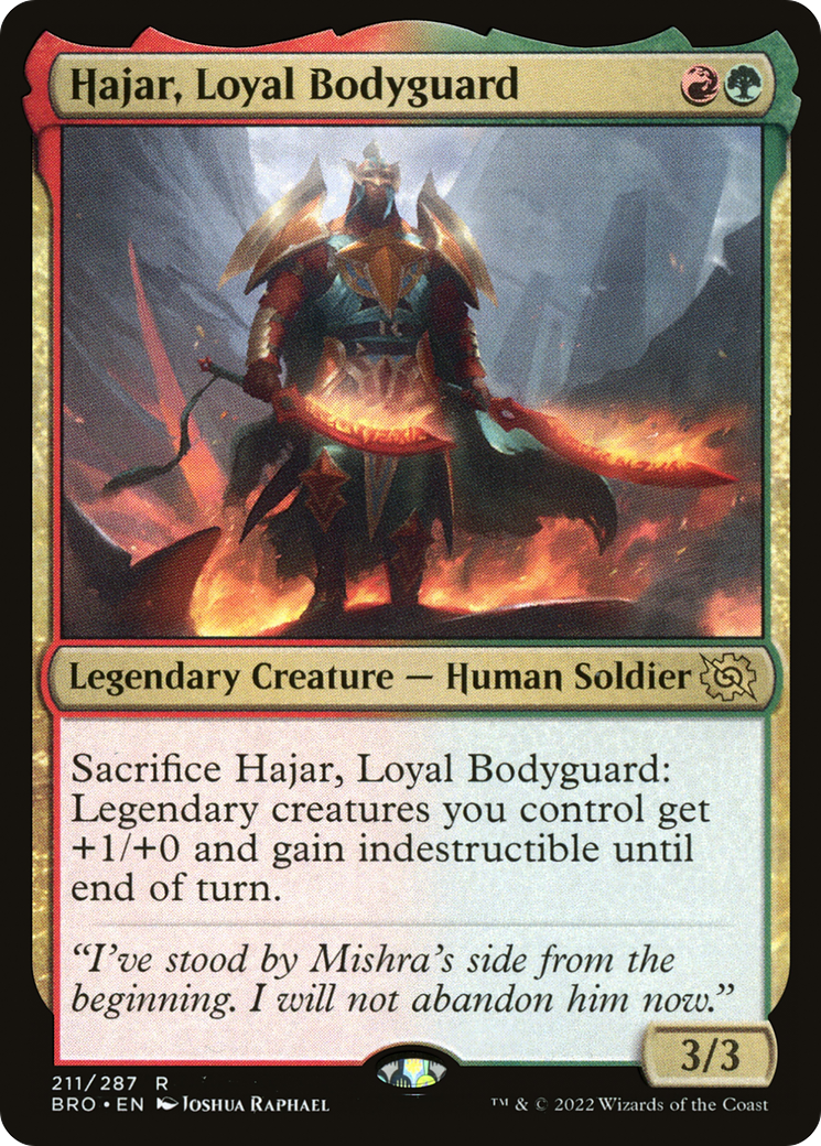Hajar, Loyal Bodyguard [The Brothers' War]-1