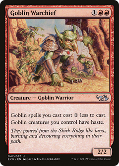 Goblin Warchief (Elves vs. Goblins) [Duel Decks Anthology]-1